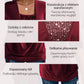 🔥👚Fałszywy dwuczęściowy top, luźny, z cekinami, z wiązaniami