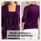 🔥👚Fałszywy dwuczęściowy top, luźny, z cekinami, z wiązaniami