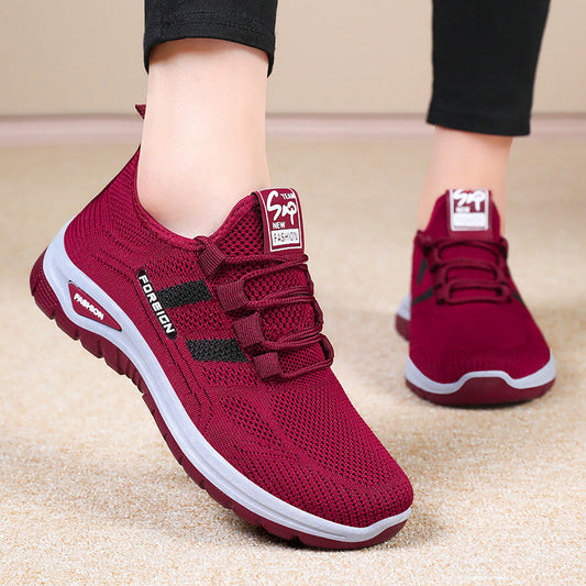 🏃‍♀️👟Damskie oddychające trampki siatkowe na zewnątrz