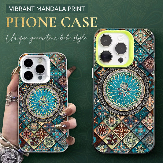 Etui na telefon z żywym nadrukiem mandali