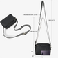 Damską torbę crossbody z wieloma kieszeniami